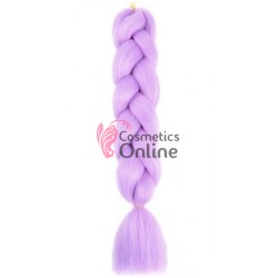 Coada de par afro impletita de  60 cm Premium 119 - Purple X04